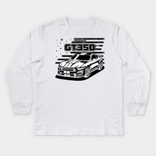 Shelby GT350 Kids Long Sleeve T-Shirt